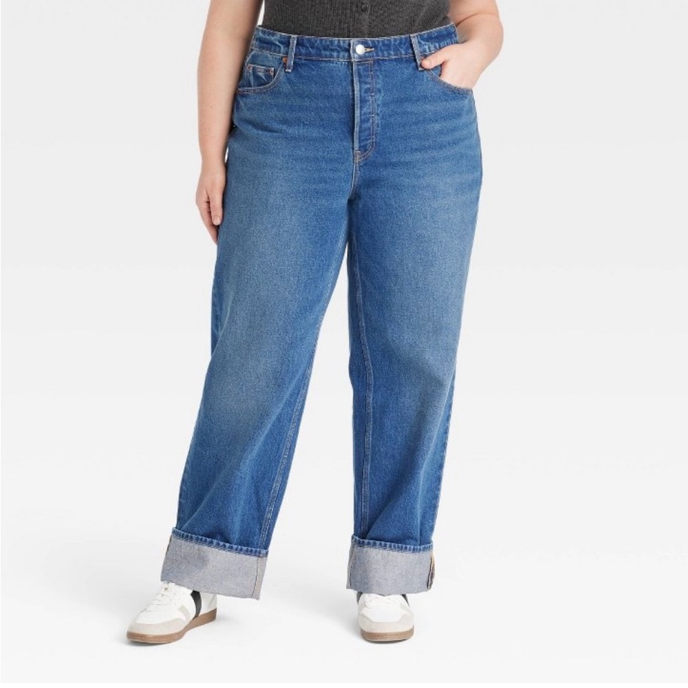 Mid-Rise 90s Baggy Straight Jeans from Universal Thread - NWT size 17